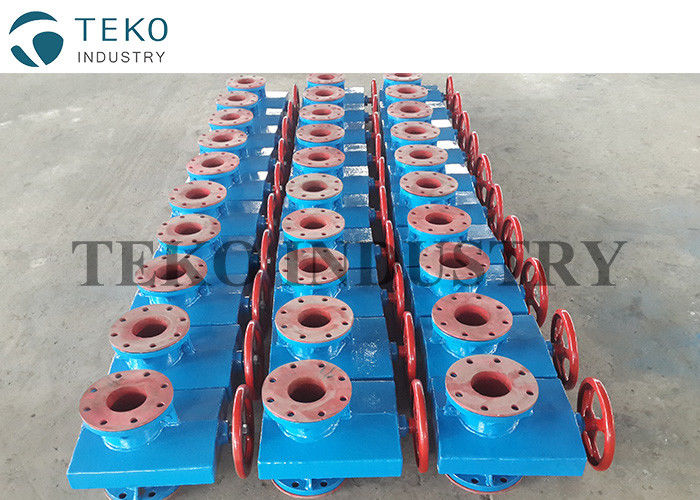 buy Fully Closed Body Pinch Valve Ductile Iron Body Handwheel Operation For Sand And Gravel online manufacturer
