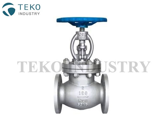 China Full Bore BS 1873 Globe Valve , Stellite Seal 6 Inch Globe Valve With Plug Disc factory