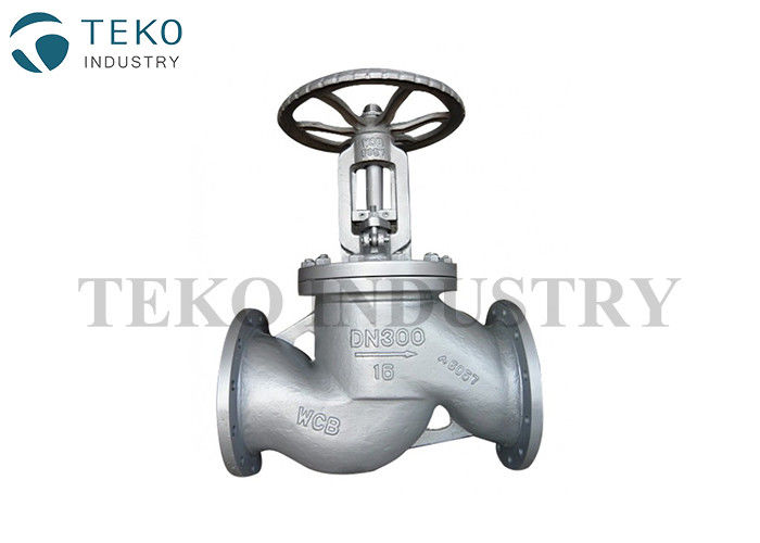 buy WCB Material BS 1873 Globe Valve , Flange End Low Pressure Bolted Bonnet Globe Valve online manufacturer