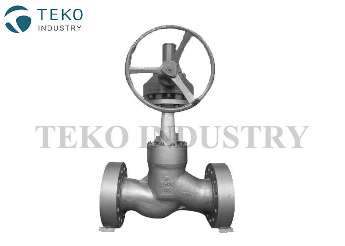 China BW End Flanged End High Pressure Globe Valve For High Temperature Conditions company
