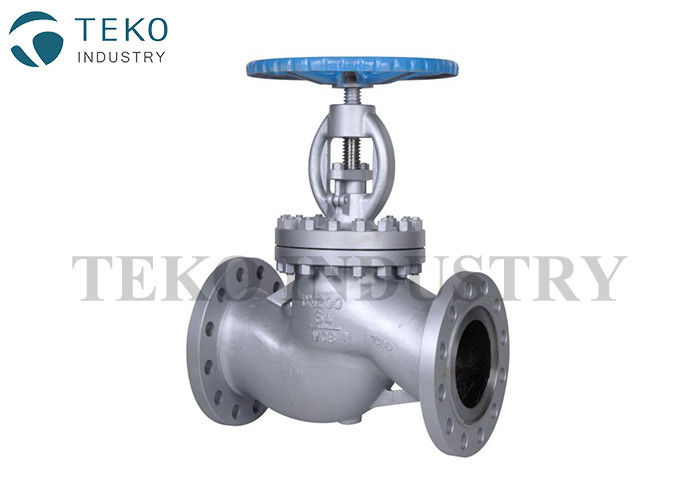 buy Manual Operation BS 1873 Globe Valve , Flanged Globe Valve With Standard Wall Thickness online manufacturer