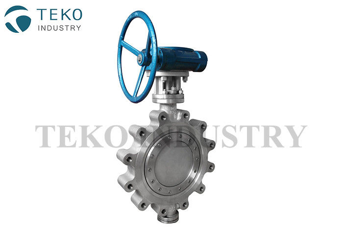 China Carbon Steel High Temp Butterfly Valve With Multilayer Metal Sealing Structure company