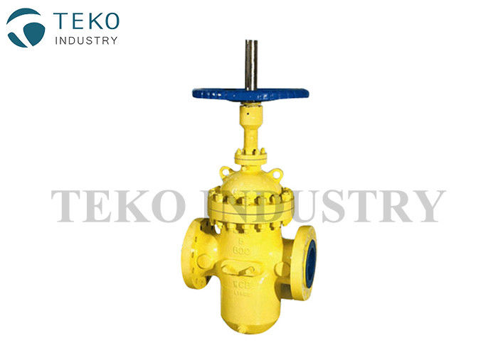 buy Casting Steel 6 Inch Flat Gate Valve Reliable Zero Leakage Without Throught Conduit online manufacturer