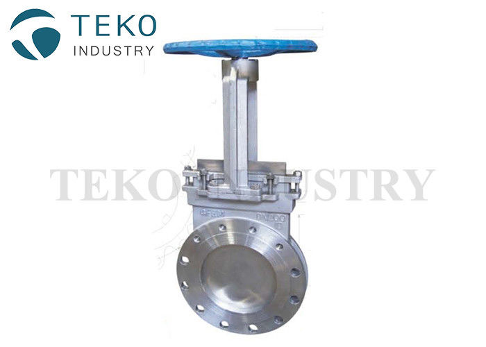 buy Semi Lug Full Lug Ductile Iron Body Knife Valve For Mining Pneumatic Or Electric Operation online manufacturer