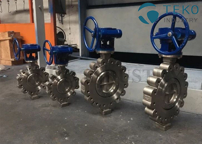 China Triple Offset Butterfly Valve Low Ownership Stainless Steel CF8 Metal Seated factory