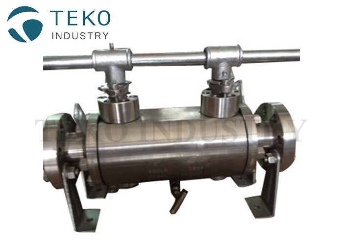 buy API 6FA Ball Valve Flange Type , Double Block And Double Bleed Forged Steel DIB DBB Ball Valve online manufacturer