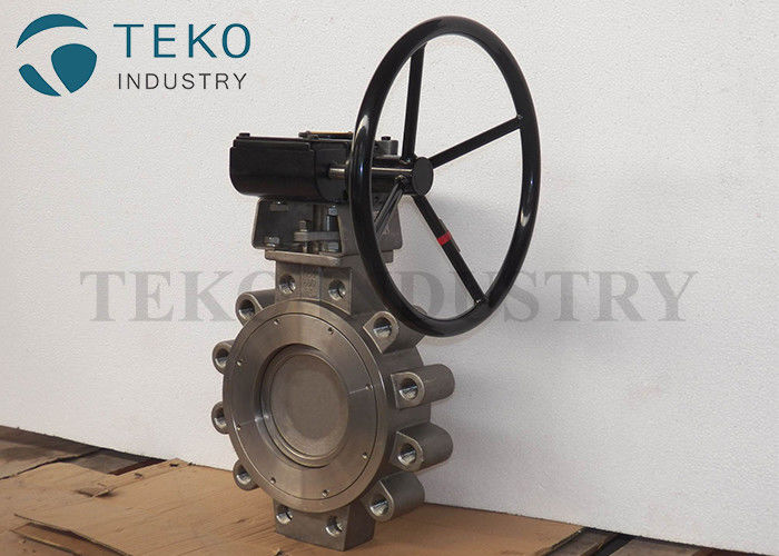 China WCB High Performance Butterfly Valves Long Life Span Two Offset Imported Design factory
