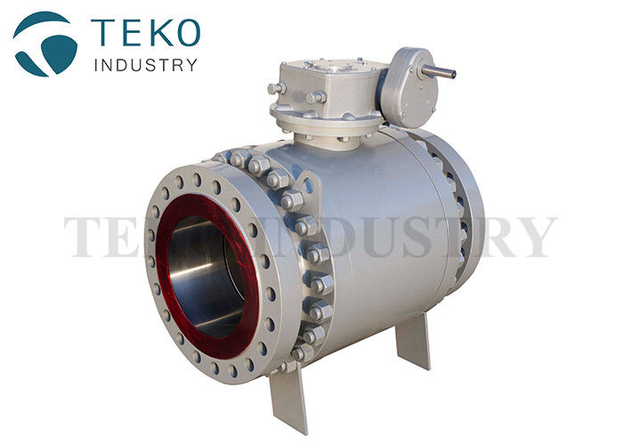 buy Anti Static Full Port Two Piece Cast Steel Ball Valve High Pressure 3 Flanged online manufacturer