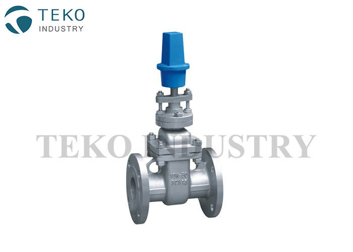 buy Square Head Flanged End JIS Valve , Carbon Steel Gate Valve For Undergrond Service online manufacturer