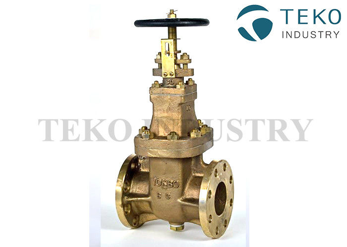 buy Non Rising Stem BC6 Material Marine Gate Valve Full Port Manual Operated online manufacturer