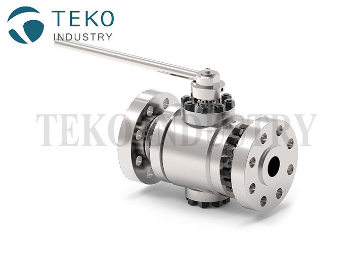 buy TFM1600 Seat High Pressure Flange End Ball Valve For Oil &amp; Gas API 6D online manufacturer