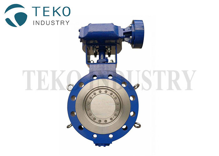 buy Gear Operated Three Offset 900Lb 60&quot; Stainless Steel Butterfly Valve online manufacturer