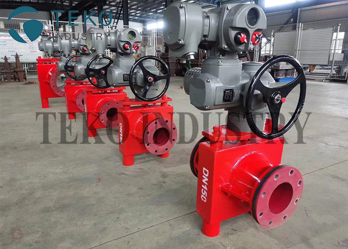 China Mining Electric Actuated Slurry Pinch Valve High Abrasion Modulating company