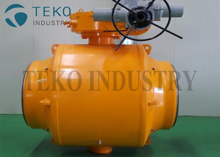 buy Full Welded Body 1 Pieces Ball Valve Steel 20 Soft Seat For Gas online manufacturer