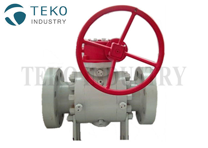 buy DIB DBB High Pressure Flange End Trunnion Ball Valve With Cavity Vent online manufacturer