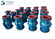 Aluminum Body Hose Slurry Pinch Valve , Compressed Air Actuated Pinch Valve For Longtime Service