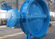 Soft Seated Two Flanged End Eccentric Butterfly Valve For Clear Water