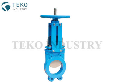 Bi - Direction Shutoff Wafer End Valve Ductile Iron Zero Leakage For Ash And Coal