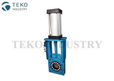 Heavy Duty Flanged End Valve Fiber Corded Seat Manual Operation For Sand And Gravel