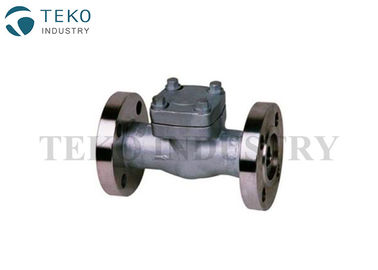High Pressure Check Forged Steel Valves Piston Type Swing Type In ASTM A182 F304 F316
