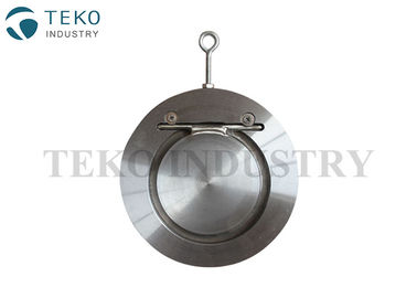 No Slam Wafer Swing Check Valve Stainless Steel Single Plate With Quick Reaction